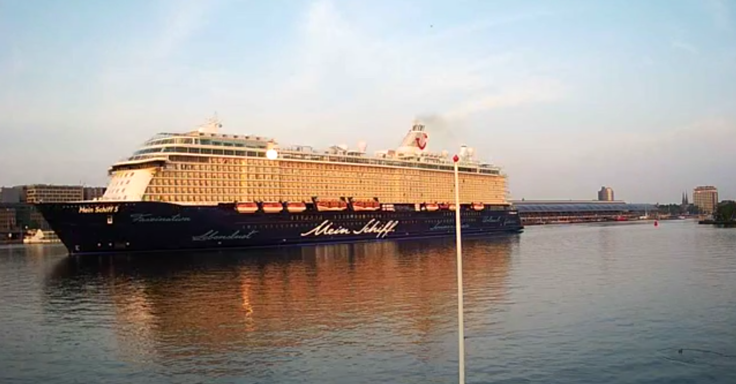 Mein Schiff 5 Cruise Ship Passenger Terminal Amsterdam